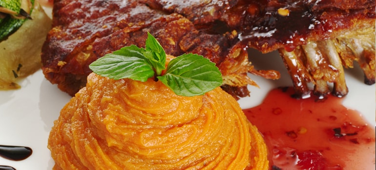 sweet potato mash