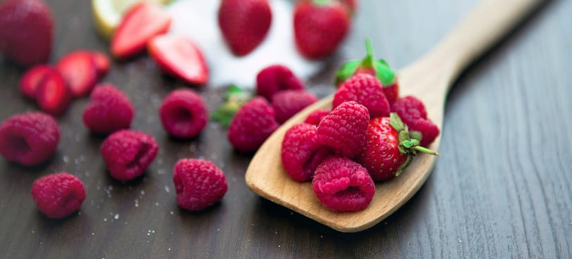 berries for snack