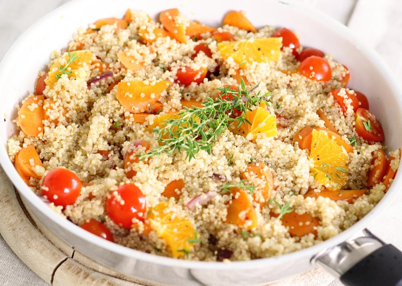 Recetas para bajar de peso de Ginger Ensalada de quinoa