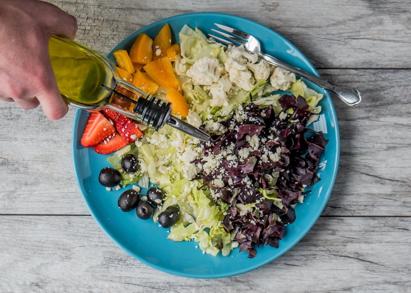 Recetas para bajar de peso de Kayla Ensalada de taco